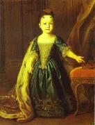 Louis Caravaque Portrait of Natalia Romanov painting